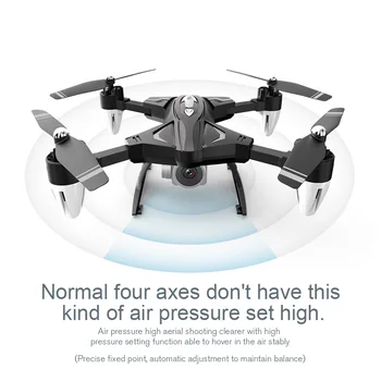 

F69 Drone Profissional Quadcopter Camera Drones 20min Flight Time 4 Channels Fixed Focus drones APP Controller fpv wifi rc drone