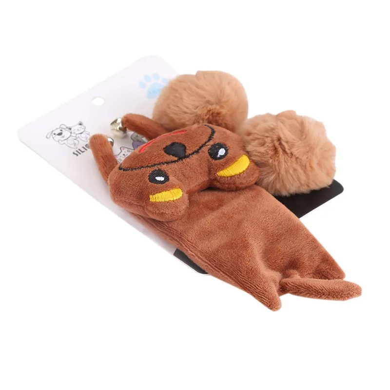 Playing Toy With Bell And Balls Set Interactive Teaser Cat Assorted Pet Toy Suit Catnip Bear