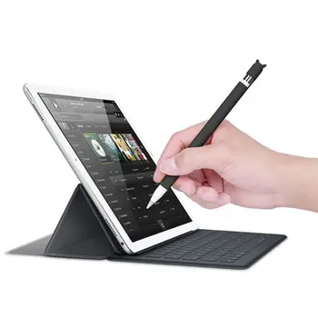 

1 Set Rabbit Ear Anti-scroll Silicone Protective Case Nib Cover for iPad Pencil 1st