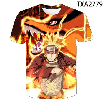 

2020 New 3D Print Naruto T Shirt Men Women Children Short Sleeve Tees Fashion Casual Anime Naruto 3D T-shirt Boy Girl Kids Tops
