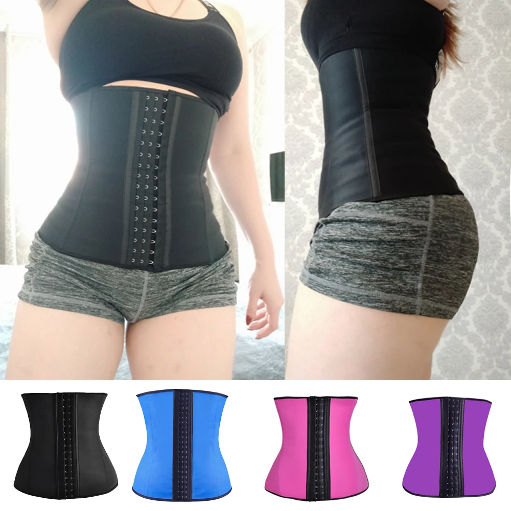 Vip 100% Latex Waist Trainer Slimming Belt Corset Women Tummy