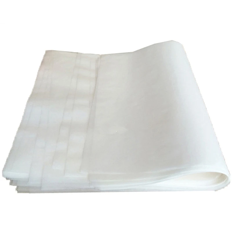 

500 Sticks/Packaged Food Wrapping Paper Bread Sandwich Hamburger Fries Packaging Wax Paper White Grease Paper Baking Kitchen Acc