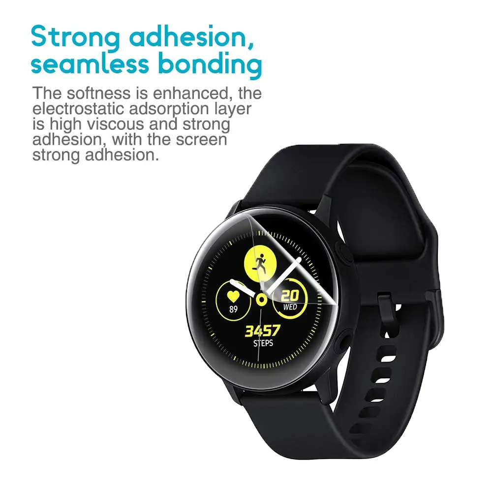 Защитный чехол для samsung galaxy watch active, мягкий силиконовый чехол, ультра-тонкая защитная рамка для galaxy Active, защита