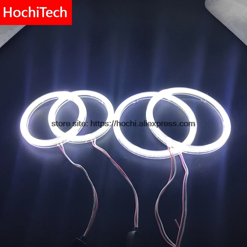 Высокое качество COB светодиодный светильник Белый Halo Cob Led Angel Eyes Ring Error Free для Opel