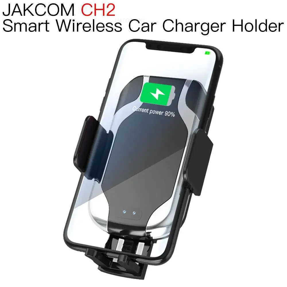 

JAKCOM CH2 Smart Wireless Car Charger Holder Hot sale in Mobile Phone Holders Stands as ring phone s8 plus handy halterung auto