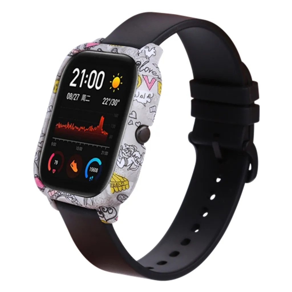 Окрашенный чехол из поликарбоната для Xiaomi Huami Amazfit GTS протектор для часов чехол замена защитная крышка оболочка Спорт Смарт Wacth 19Nov