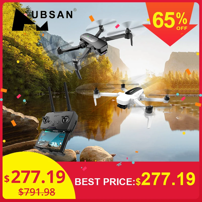  In Stock Hubsan H117S Zino GPS 5.8G 1KM Foldable Arm FPV with 4K UHD Camera 3-Axis Gimbal RC Drone 
