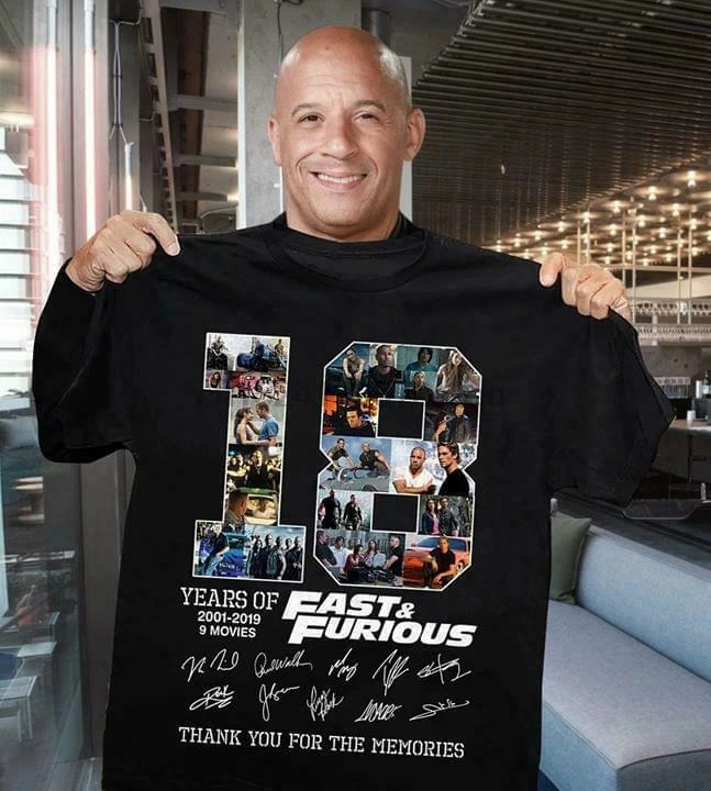Fast and furious limited edition shirt Clearance