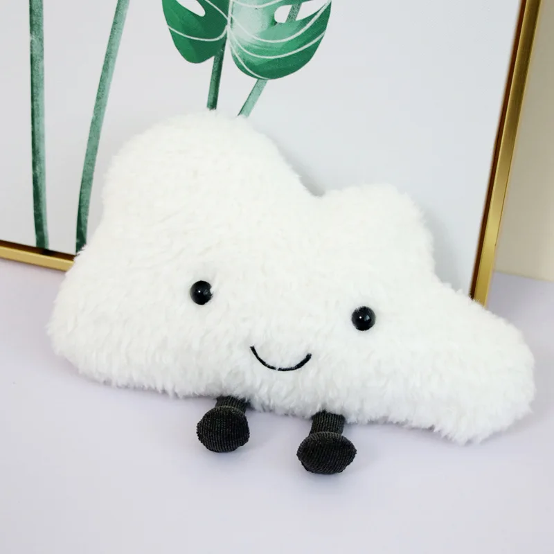 Plush Stuffed 3D Clouds Nordic Pillow Toys Gift for New Year Kid Girl Room Home Sofa Christmas Decoration Car Novelty Cushion (2)
