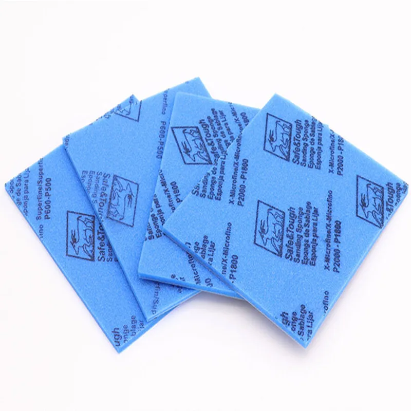 

Germany Antelope Card Sponge Abrasive Paper Block PCs Elastic Grinding Block Mold Plastics Slough Processing Plastic Shell Model