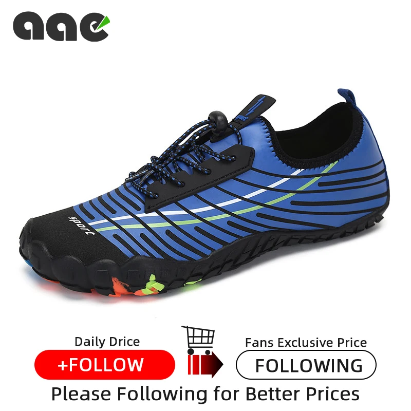

2020 Outdoor Man Sneaker Breathable Creek Shoes Beach Diving Shoes for Men Casual Shoes Unisex Tenis Masculino Adulto Size 46