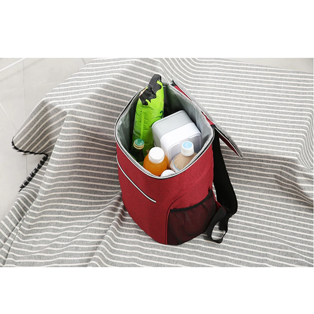 20L открытый изолированный мешок сумка для еды тепловой Bento мешок Кемпинг Гриль для пикника Пешие прогулки пляж свежесть продуктов кулер рюкзак