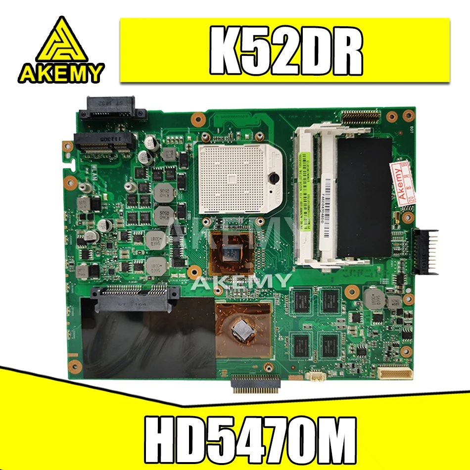 K52DR материнская плата HD5470M для For Asus A52DE K52DE A52DR K52D ноутбука Тест 100% OK|notebook