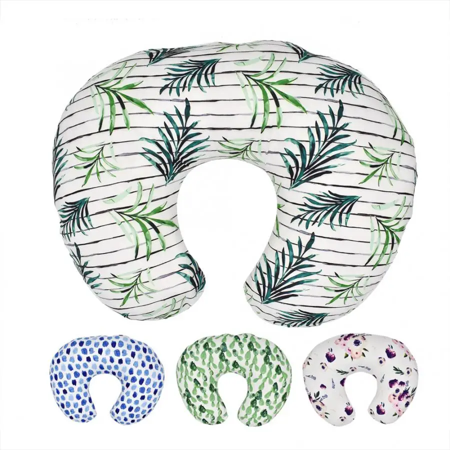 Подушка для кормления грудью мягкий гибкий U-образный Сестринское дело чехол для подушки для грудного вскармливания, накидка для подушки, для малышей, из хлопка