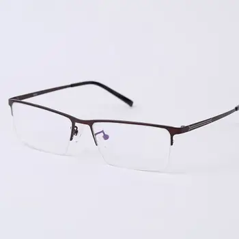 

Pure Titanium Fashion Square Glasses Frame Men Optical eyeglasses 2020 Transparent Myopia Prescription eye glasses Metal eyewear