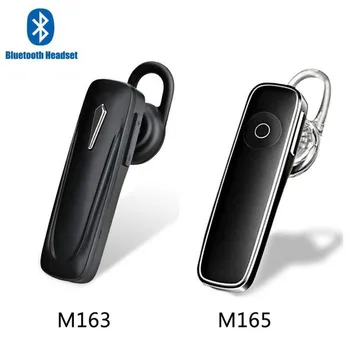 

M165 M163 Mini Bluetooth Headset Wireless Earbuds Handsfree Earphone Earpiece with Mic For All Phone For iphone Huawei Xiaomi