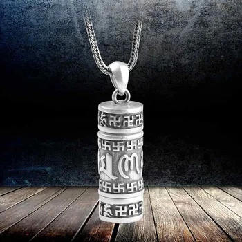 

silver product manufacturers direct marketing sterling silver fine silver 999 buddhist unisex six words ga black box pendant