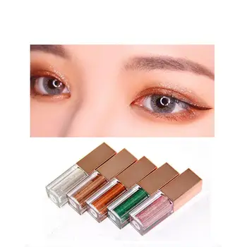 

2V 14Colors Pearlescent Diamond Waterproof Liquid Eyeshadow Can Private Label Custom Logo If Meet Minimum Wholesale Cosmetics