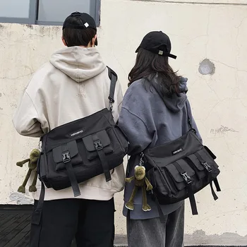 

Popular Brand Tooling Wind Messenger Bag Multi-Function Messenger Bag Women's Waterproof Student Casual Women Bag