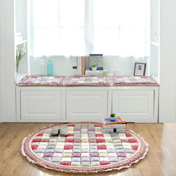 

All cotton thickened bedroom floor mat pure cotton baby crawling mat handmade bedside mattress tatami can be washed by machine