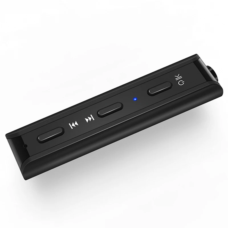 Mini Bluetooth 4 2 Audio Receiver Wireless Handsfree RCA Aux 3 5mm Music Stereo Earphone Adapter For Headphone Speaker With Clip