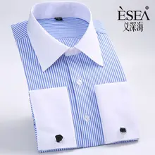 Модные Офисные мужские рубашки с длинным рукавом, уличная рубашка, Мужская Лоскутная рубашка, льняные мужские рубашки, Повседневная приталенная Одежда Camisa