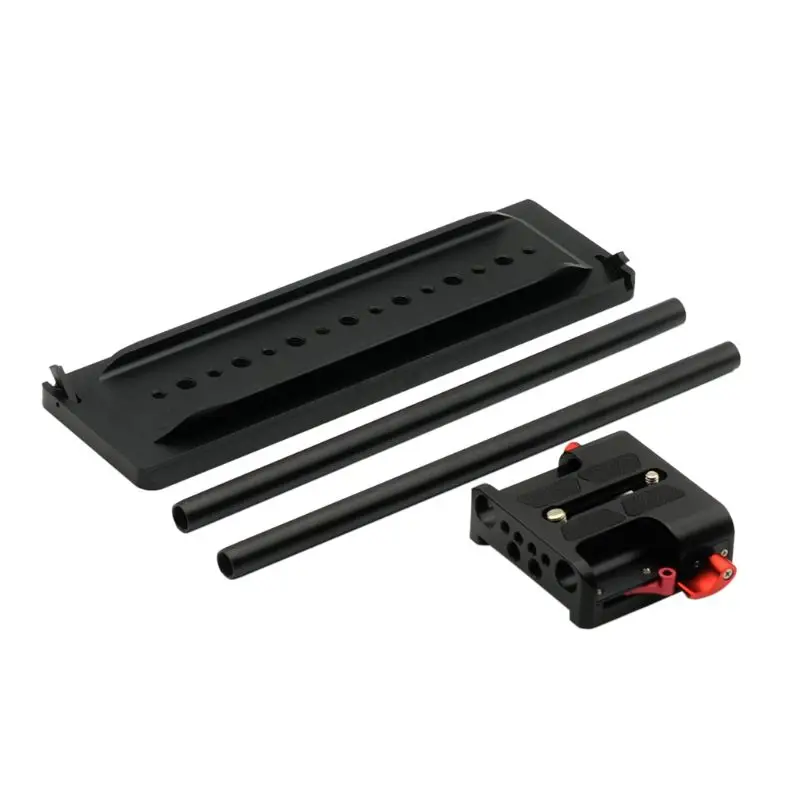 

15mm Dovetail Tripod Base Plate Aluminum Alloy for Standard Camera Video Camcorder Cameras 2019 New