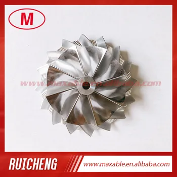 

K24 8+8 blades 58.00/75.00mm high performance turbocharger billet/milling/aluminum 2618 compressor wheel