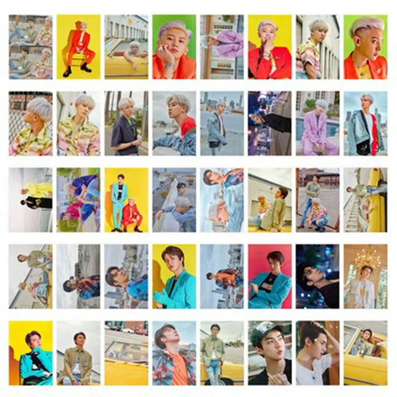 

Kpop EXO SC What a Life Lomo Photo Card Chanyeol Baekhyun HD Photocard 40pcs