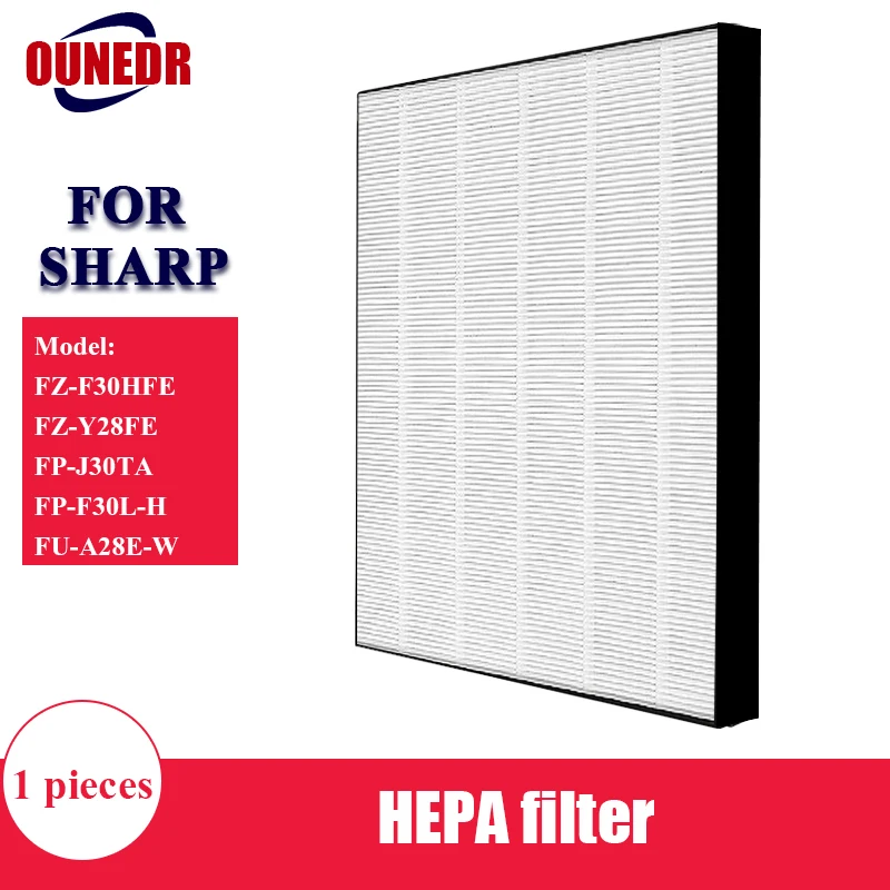 Para Sharp Purificador de Ar Filtro Hepa FZ-Y28FE FZ-F30HFE Parte Substituição FP-J30TA FP-F30L-H FP-J30LA FU-A28E-W FP-GM30 FP-F30TA