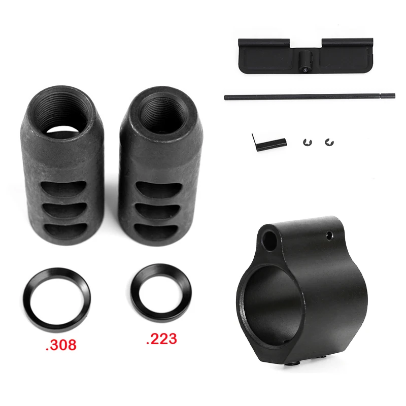 

Aluminum Ruger Muzzle Brake Adapter 1/2x28 Thread Outdoor Hunting Accessories .223 .308 Compensator