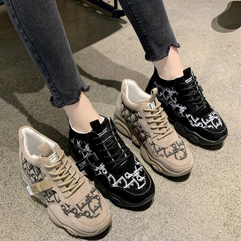 

Women Sneakers Fashion Running Shoes For Women Thick Bottom Womens Platform Sneakers Female Sport Shoes Zapatos De Mujer