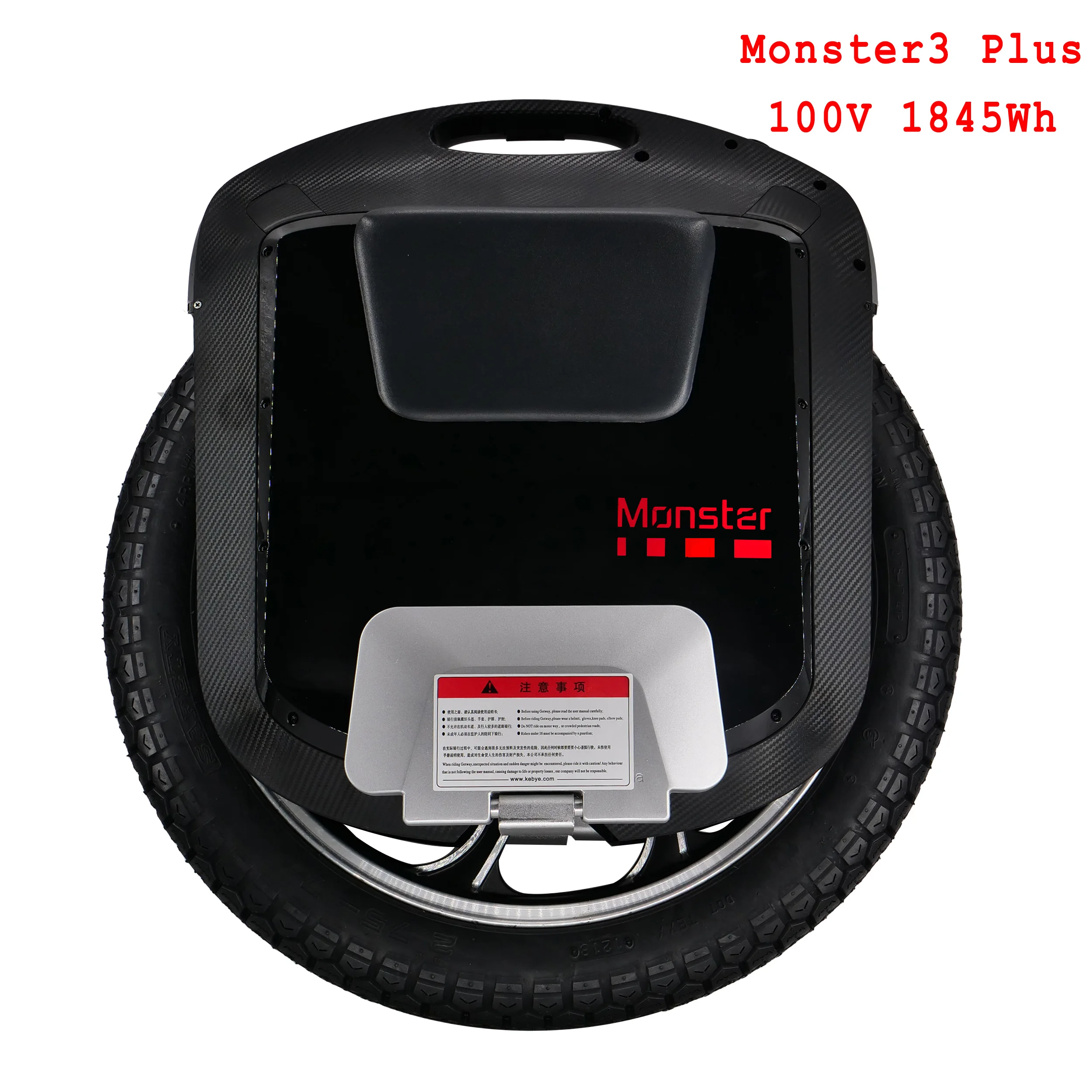 100V 1845wh Gotway Monster 3 Plus 22 Дюйма Электрический Одноколесный велосипед 100 в 1845WH/3108WH 2500 Вт мотор углеродный черный Bluetooth динамик 21700 батарейный элемент - Цвет: 100V 1845wh