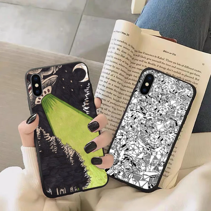 Slicone For Iphone 11 11pro Cases 6 6s Plus Etui Apple Iphone11 Pro Max Case Capa 5 S Cover Fundas Paras Beautiful | Мобильные
