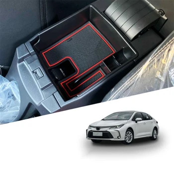 

Car Console Armrest Storage Box Glove Box Organizer Center Container Tray For Toyota Corolla 12th 2019 2020 Accessories