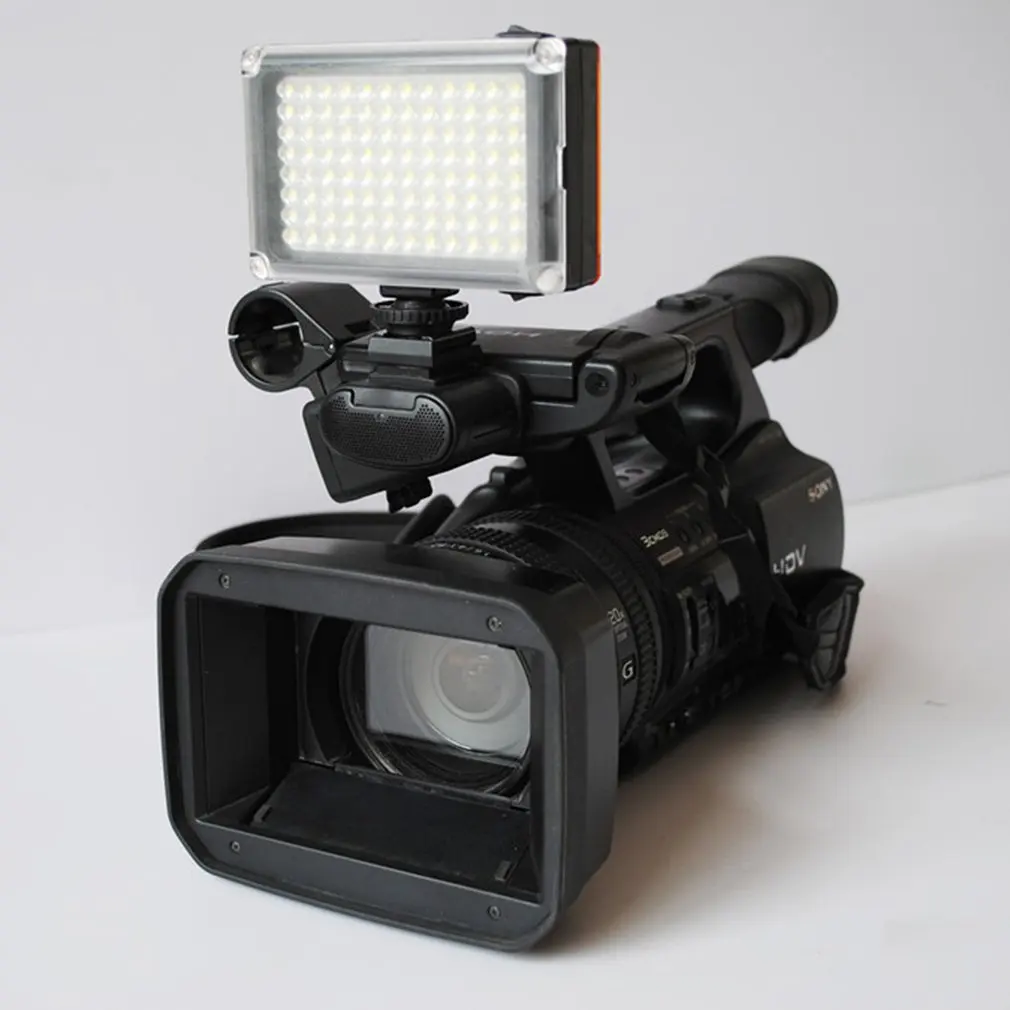 96 Светодиодный Видео DVFT-96 светодиодный перезаряжаемая Светодиодная лампа для освещения видео студии фото Свадебная вечеринка заполняющий светильник для DSLR камеры r25