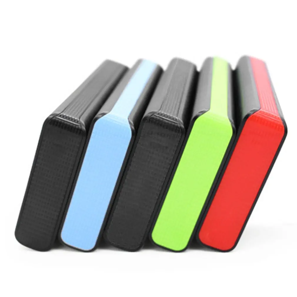 Универсальный 9000ма четыре порта usb power Bank 18650 литий-ионная батарея резервного питания для телефонов с аварийным светодиодный светильник