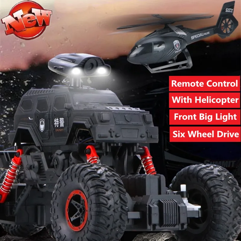 remote control car and helicopter