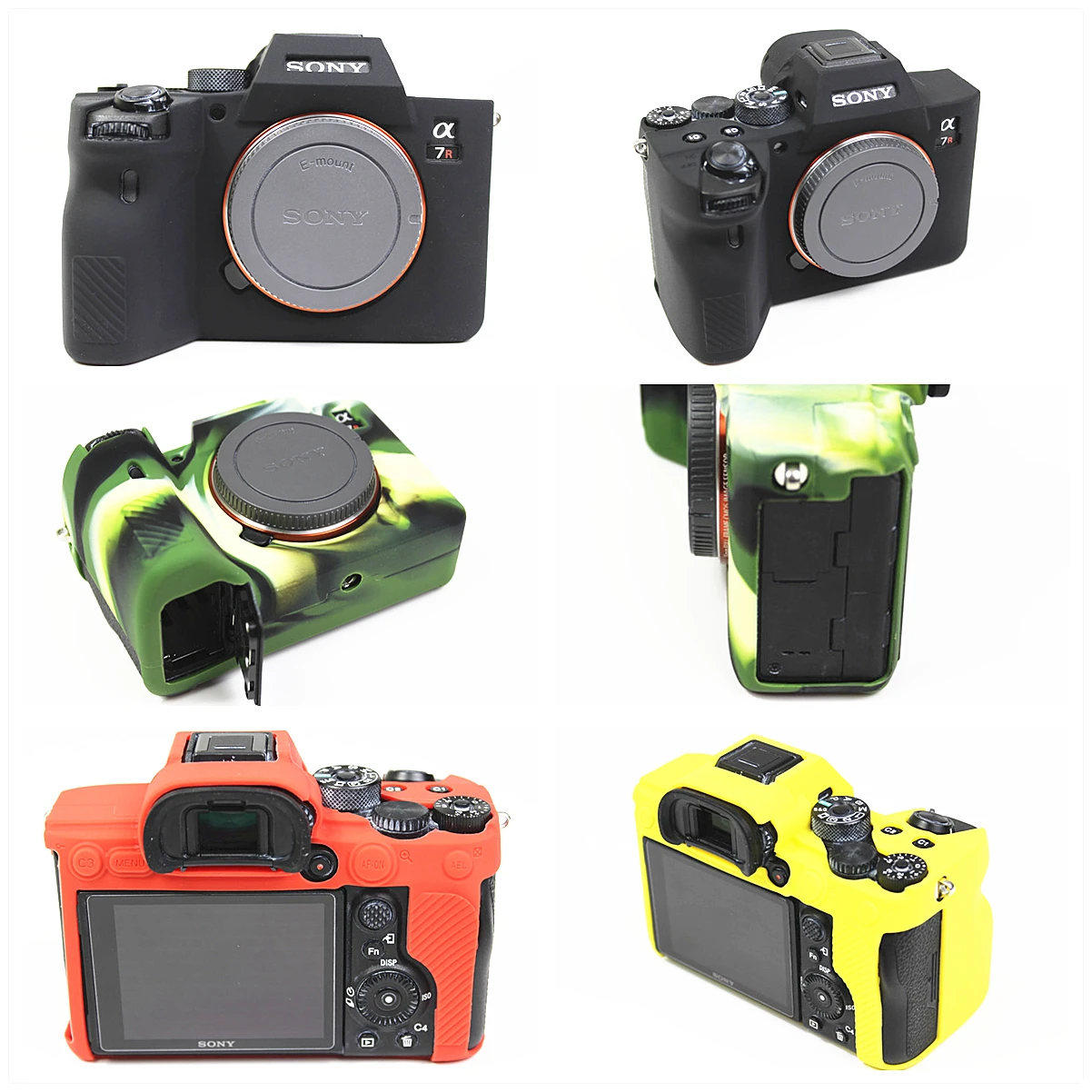 Резиновый силиконовый чехол, защитная рамка для камеры sony A7R IV/A7R 4/Mark IV ILCE A7RM4