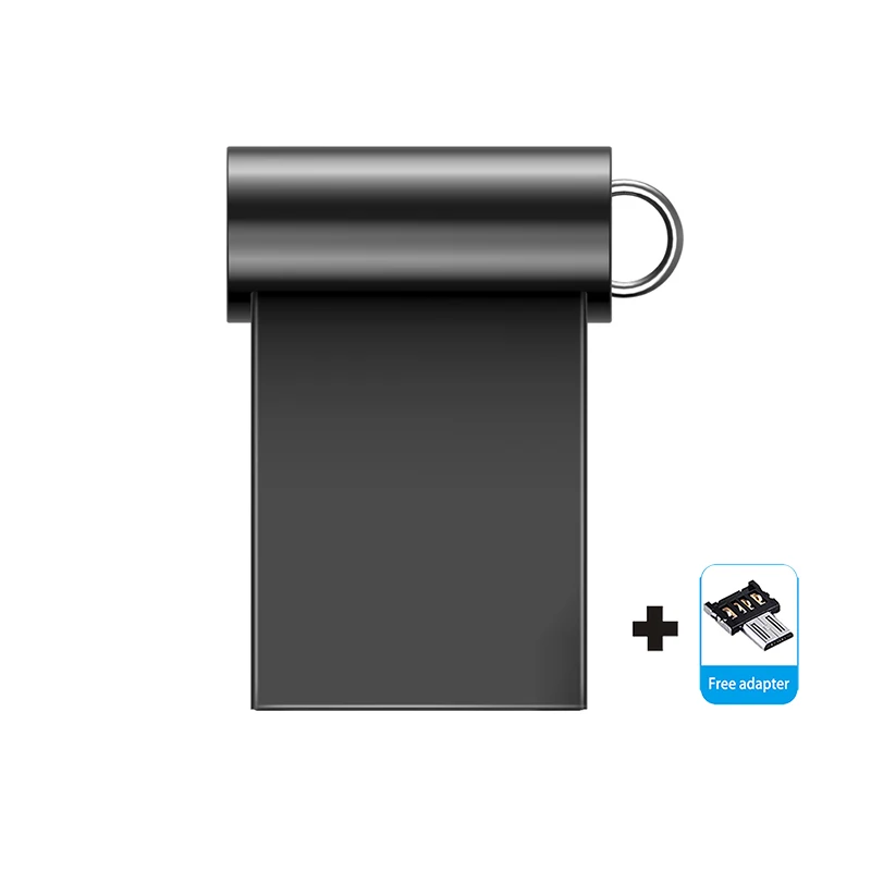 Мини-флеш-накопитель 32 Гб usb флеш-накопитель 64 ГБ металлическая Флешка 128 ГБ 16 ГБ usb флешка 2,0 8 ГБ 4 ГБ с regalo anillo nuevo disco de u - Цвет: Красный