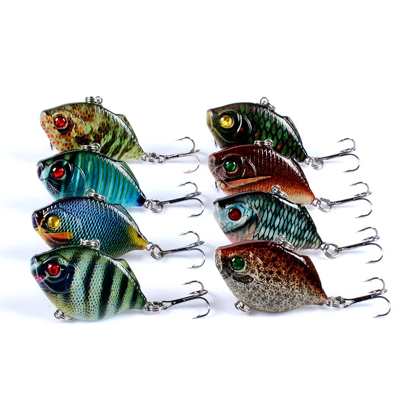 Ползунок BattleBASS медное грузило VIB jerkbait приманка 4 5 см 8 г Crankbait джеркбейты Рыбалка