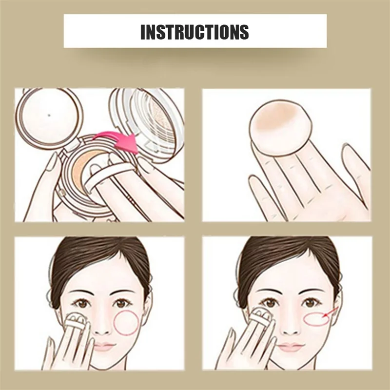 Air Cushion CC Creams консилер увлажняющий Подушка изоляция вода чувство красоты кремы BB Кремы Косметика 15 г Q1