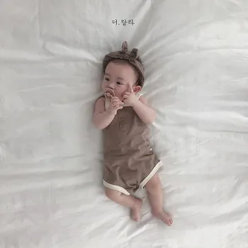 

0-24M Baby Girls Summer Clothing Newborn Romper with Headband Jumpsuit Outfit for Toddler Children