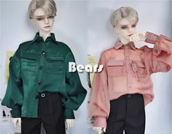 BJD – vêtements de poupée, manches lanternes, chemises amples en mousseline de soie Imitation soie, hauts pour 1/3 1/4 BJD SD MSD SD17 oncle POPO68 SSDF taille de poupée 