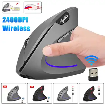 

2400DPI Ergonomic Mouse 2.4G Wireless Gamer Mouse USB Rechargeable Gaming Mouse For PC Laptop Notebook Computer