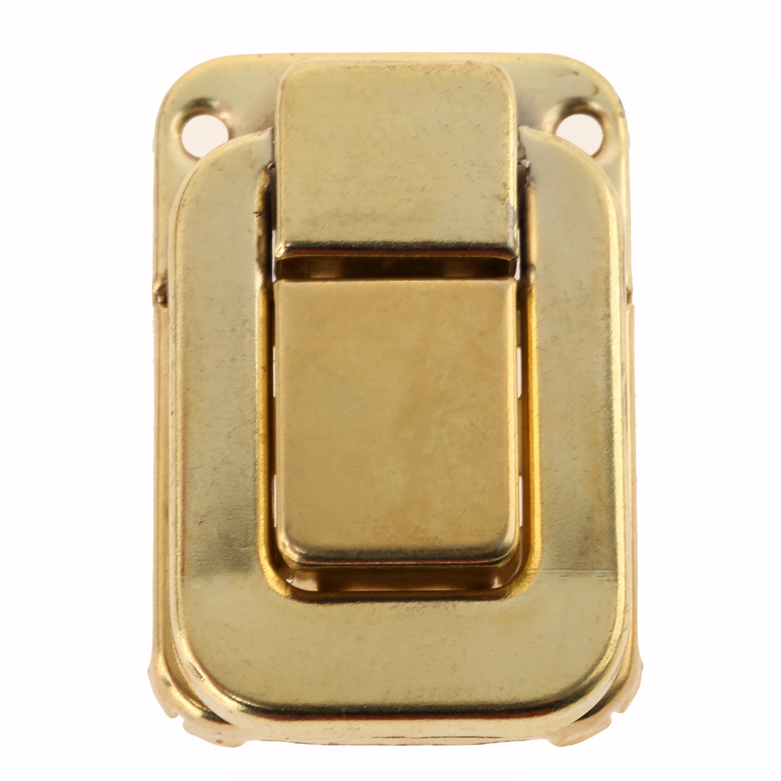 1Pc Antique Gold Box Latches Decorative Hasp Jewelry Wooden Box Suitcase Hasp Latch Toggle With Screw Vintage Hardware 48*32mm