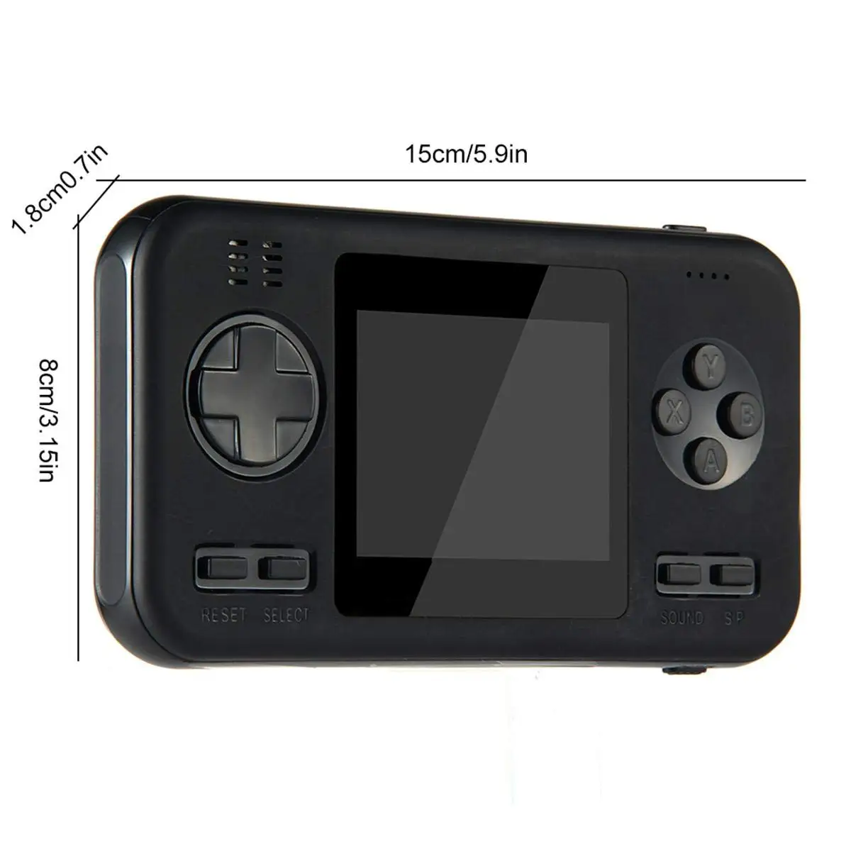 416 игры ретро игровая консоль Путешествия Портативная игровая система, power Bank 8000MAh аккумулятор 2,8 дюймов цветной экран портативная игра Machin