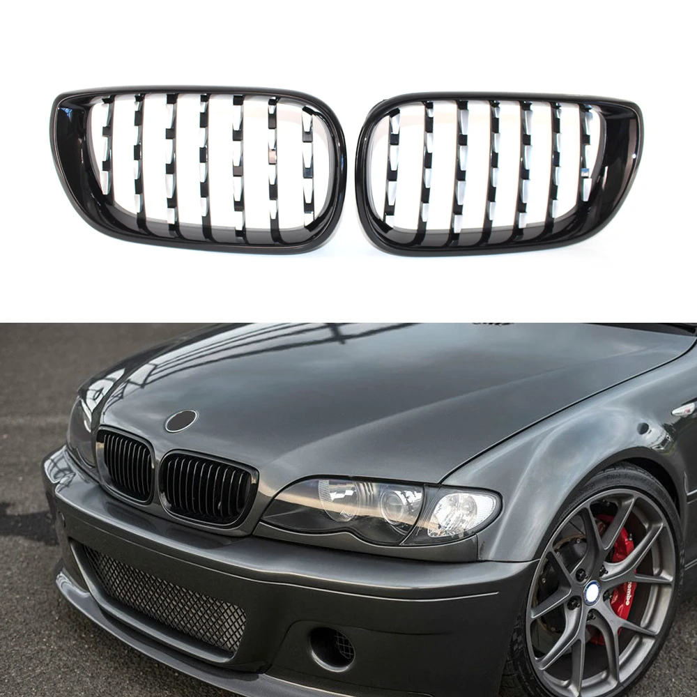 Алмазные решетки для автомобиля передняя решетка BMW 3 серии E46 4-дверная 318i 320i 325i