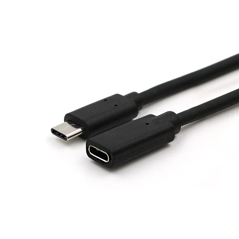 H USB C Удлинительный кабель типа C для быстрой зарядки и передачи аудио данных, совместимый с переключателем MacBook Pro
