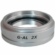 Научный 2x Aux объектив/линза для бейлоу, подходит SMZ645 SMZ745 микроскоп aux объектив для бейлоу
